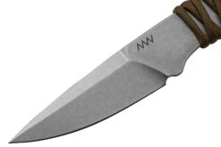 ANV Knives P100 Sleipner, Coyote Paracord, P100-005, Black Kydex Sheath, Couteau De Cou -Optimal Couteaux Magasin ANVP100 005 03 anv