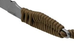 ANV Knives P100 Sleipner, Coyote Paracord, P100-005, Black Kydex Sheath, Couteau De Cou -Optimal Couteaux Magasin ANVP100 005 04 anv