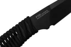 ANV Knives P100 Sleipner Cerakote, Black Paracord, P100-037, Black Kydex Sheath, Couteau De Cou -Optimal Couteaux Magasin ANVP100 037 05 anv