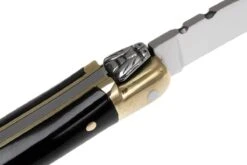 Petit Couteau De Poche De Laguiole En Aubrac, Corne De Buffle L0207BUL -Optimal Couteaux Magasin AUL0207BUL 05 laguiole en aubrac ktaul0207bul 05