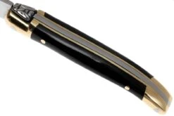 Petit Couteau De Poche De Laguiole En Aubrac, Corne De Buffle L0207BUL -Optimal Couteaux Magasin AUL0207BUL 06 laguiole en aubrac ktaul0207bul 06