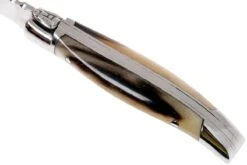 Laguiole En Aubrac Couteau De Poche 7 Cm Corne, L0207PCI-SSI1 -Optimal Couteaux Magasin AUL0207PCI SSI1 07 laguiole en aubrac aul0207pci ssi1 07