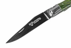 Laguiole En Aubrac Green Samba L0210SAVIFSJ1 Bois De Samba, Poli, Couteau De Poche Laguiole, 10 Cm -Optimal Couteaux Magasin AUL0210SAVIFSJ1 03 laguioleaubrac