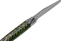 Laguiole En Aubrac Green Samba L0210SAVIFSJ1 Bois De Samba, Poli, Couteau De Poche Laguiole, 10 Cm -Optimal Couteaux Magasin AUL0210SAVIFSJ1 06 laguioleaubrac