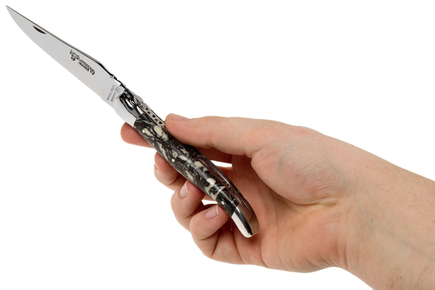 Laguiole En Aubrac 12cm L'Organique L0212B1I/FSI1, Couteau Laguiole 8 Laguiole En Aubrac 12cm L'Organique L0212B1I/FSI1, Couteau Laguiole – Image 8