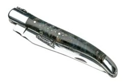 Laguiole En Aubrac Blue Poplar Burl L0212LBPIFSJ1 Bois De Peuplier, Poli, Couteau De Poche Laguiole, 12 Cm -Optimal Couteaux Magasin AUL0212LBPIFSJ1 04 laguioleaubrac