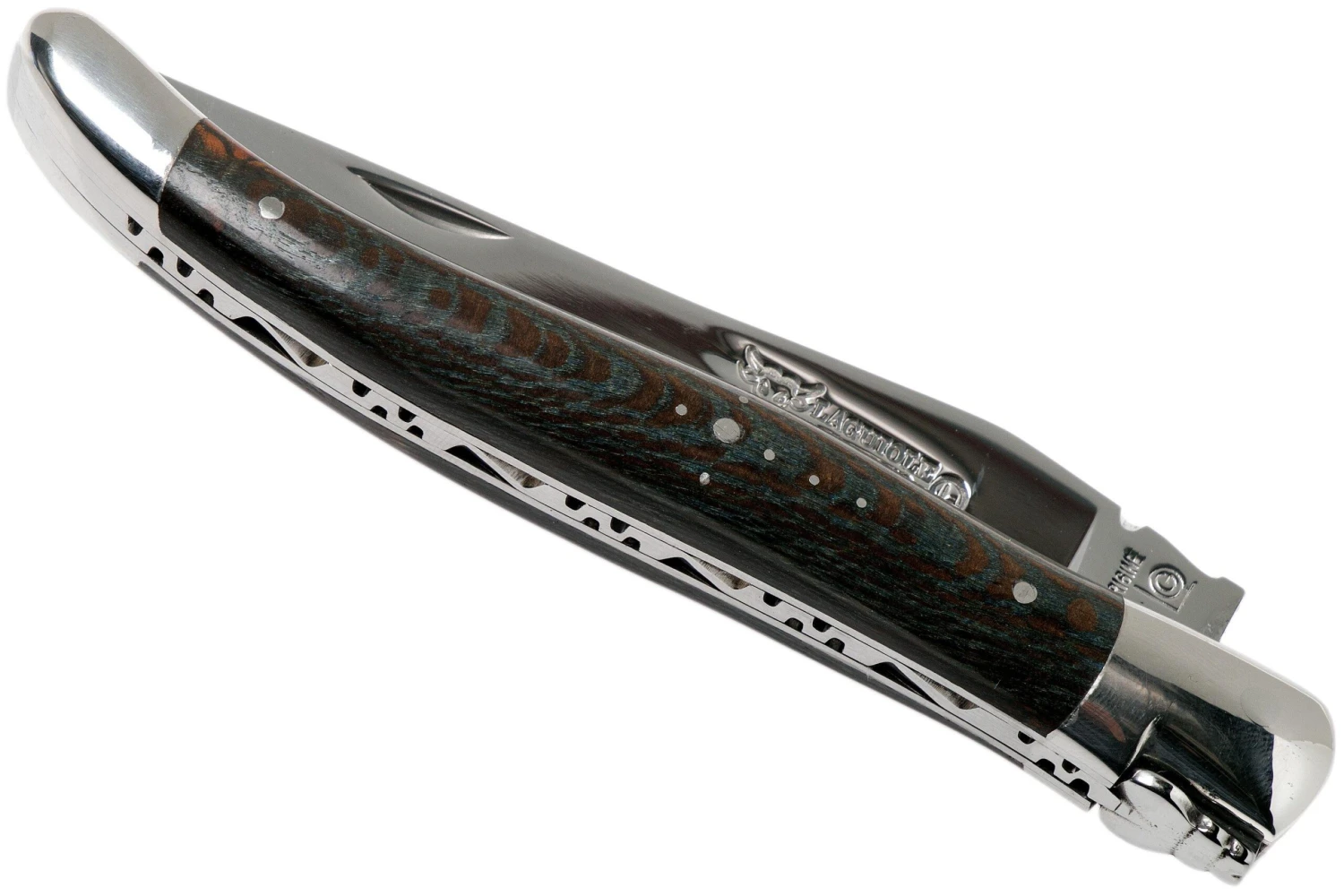 Laguiole En Aubrac Classic 12 Cm Platane Bleu L0212PYBI/FSJ1 4 Laguiole En Aubrac Classic 12 Cm Platane Bleu L0212PYBI/FSJ1 – Image 4