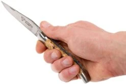 Laguiole En Aubrac 12cm Double Plates, Châtaigne Poncé Main, L0712NWI-FSB1 -Optimal Couteaux Magasin AUL0712NWI FSB1 08 laguiole en aubrac aul0712nwi fsb1 08