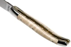 Laguiole En Aubrac 12cm Doubles Platines, érable Ondé Guilloché à La Main L0712EEN1/FSJ1 13 Laguiole En Aubrac 12cm Doubles Platines, érable Ondé Guilloché à La Main L0712EEN1/FSJ1 -Optimal Couteaux Magasin AULL0712EEN1 FSJ1 05 laguiole en aubrac