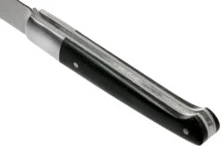 Laguiole En Aubrac Sauveterre 9 Cm Guillocheés Bois D'ébène, Couteau De Gentleman -Optimal Couteaux Magasin AULSAUV EB GUI 05 laguiole en aubrac