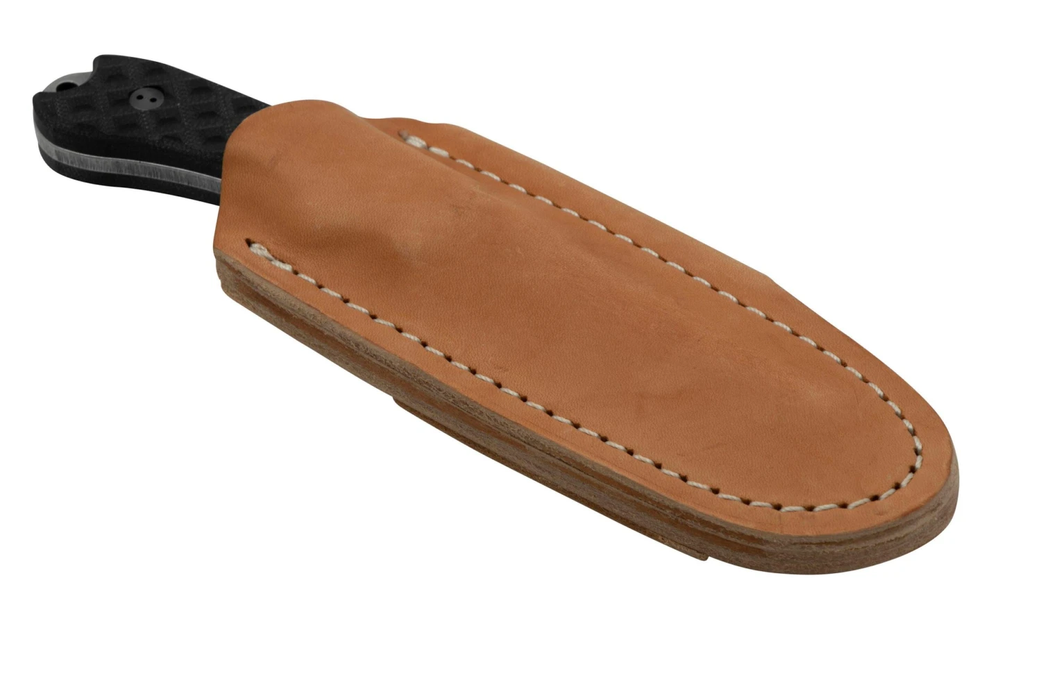 Bradford Knives Guardian 3, 3S-001-MC, Textured Black G-10, CPM-Magnacut, Sabre Grind, Stonewash Finish, Couteau Fixe 6 Bradford Knives Guardian 3, 3S-001-MC, Textured Black G-10, CPM-Magnacut, Sabre Grind, Stonewash Finish, Couteau Fixe – Image 6