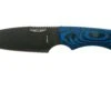 Bradford Guardian 4, 3D Black-Blue G10 Guardian 4 CPM 3V, Full Flat Black DLC 4FH-113B-3V