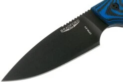 Bradford Guardian 4, 3D Black-Blue G10 Guardian 4 CPM 3V, Full Flat Black DLC 4FH-113B-3V -Optimal Couteaux Magasin BDK 4FH 113B 3V 03 bradford knives