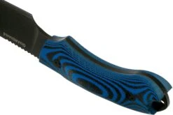 Bradford Guardian 4, 3D Black-Blue G10 Guardian 4 CPM 3V, Full Flat Black DLC 4FH-113B-3V -Optimal Couteaux Magasin BDK 4FH 113B 3V 04 bradford knives