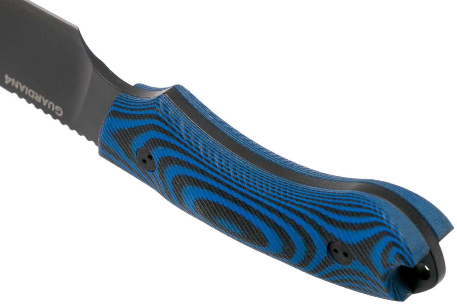 Bradford Guardian 4, 3D Black-Blue G10 Guardian 4 M390, Full Flat Black DLC 4FH-113B-M390 4 Bradford Guardian 4, 3D Black-Blue G10 Guardian 4 M390, Full Flat Black DLC 4FH-113B-M390 – Image 4