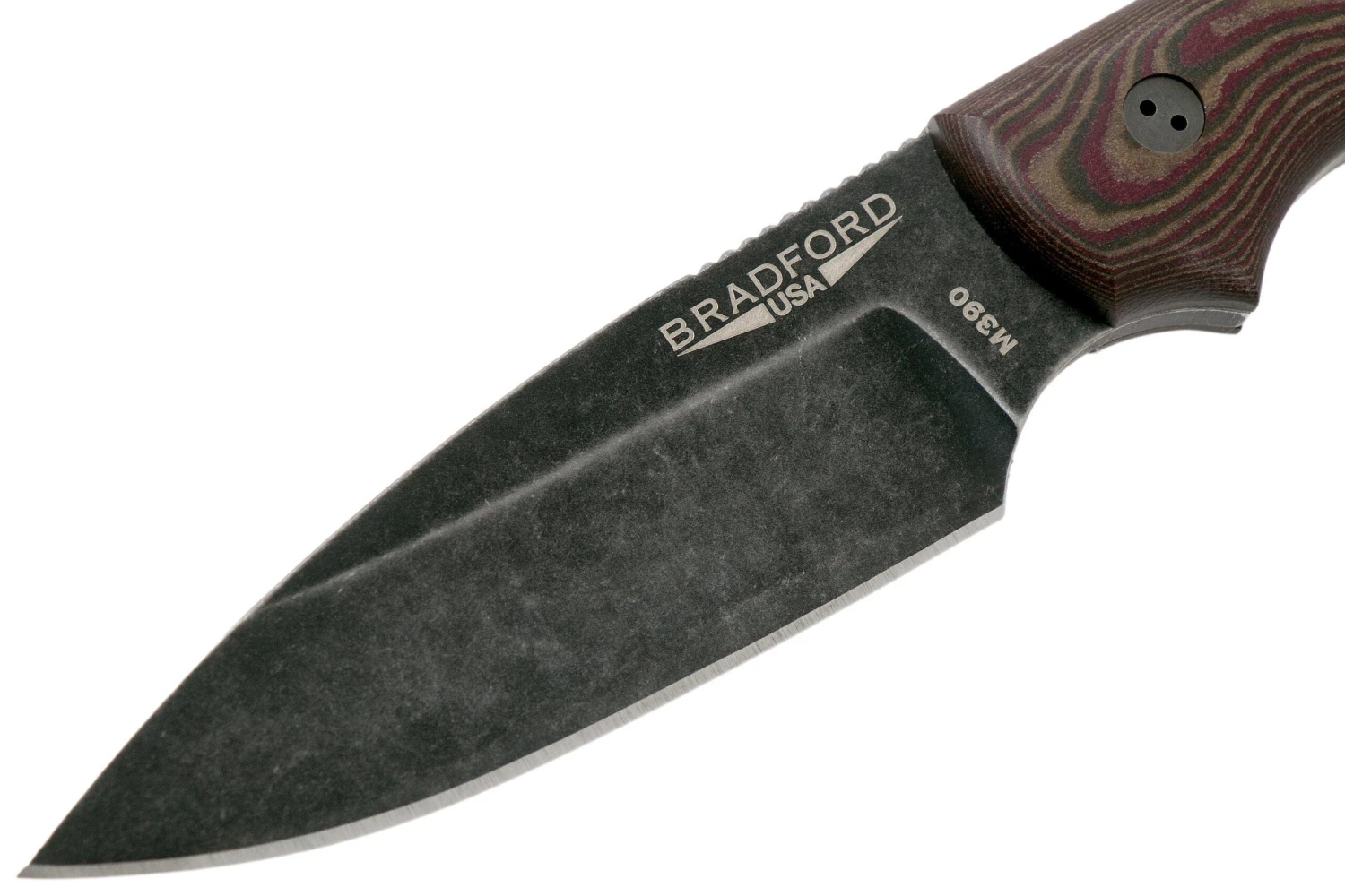Bradford Guardian 3, 3D Brown-Red Richlite, M390 Sabre Nimbus Knivesandtools Exclusive 3 Bradford Guardian 3, 3D Brown-Red Richlite, M390 Sabre Nimbus Knivesandtools Exclusive – Image 3