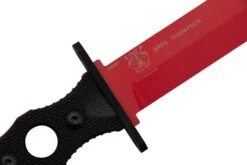 Benchmade SOCP Red 185T Trainer, Couteau Fixe, Greg Thompson Design -Optimal Couteaux Magasin BE185T 05 benchmade