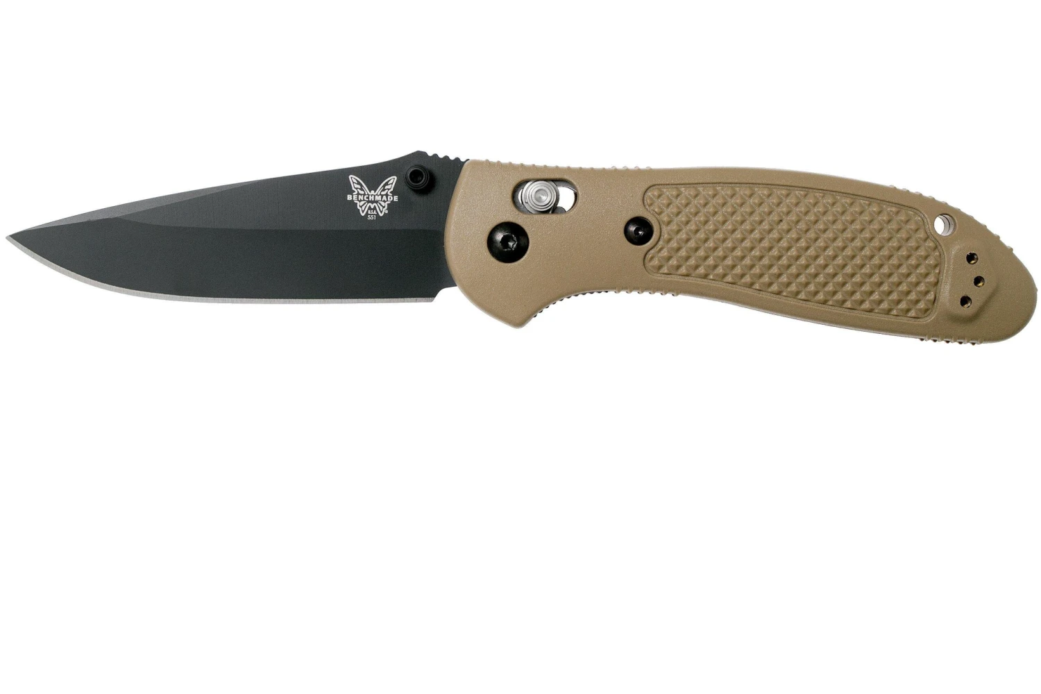 Benchmade Griptilian 551BKSN-S30V Couteau De Poche, Mel Pardue Design 1 Benchmade Griptilian 551BKSN-S30V Couteau De Poche, Mel Pardue Design