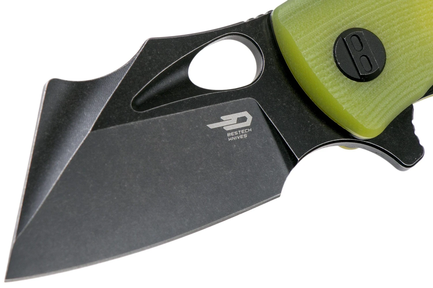 Bestech Lizard BG39F Lime G10, Black Stonewashed Couteau De Poche 3 Bestech Lizard BG39F Lime G10, Black Stonewashed Couteau De Poche – Image 3