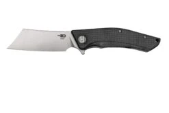 Bestech Cubis BG42A Stonewashed & Satin, Black Micarta, Couteau De Poche