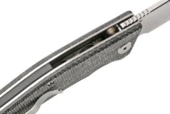 Bestech Cubis BG42A Stonewashed & Satin, Black Micarta, Couteau De Poche -Optimal Couteaux Magasin BHBG42A 06 bestech