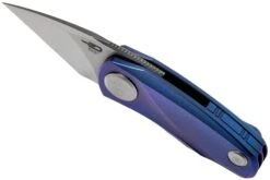 Bestech Tulip Frame Lock Blue BT1913B Couteau De Poche, Ostap Hel Design -Optimal Couteaux Magasin BHBT1913B 05 bestech