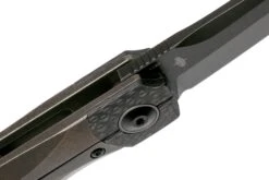 Bestech Thyra BT2106C Bronze Stonewashed Titanium, Carbonfiber Bolster, Blackwashed Couteau De Poche, Kombou Design -Optimal Couteaux Magasin BHBT2106C 06 bestech