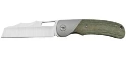 Bestech SYN BT2306B Bead Blast Titanium Black Canvas Micarta, Couteau De Poche