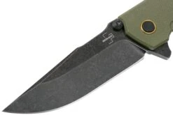 Böker Plus Kihon Assisted OD Green 01BO164 Couteau De Poche, Lucas Burnley Design -Optimal Couteaux Magasin BO01BO164 03 boker