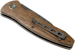 Böker Tirpitz Damast Wood 42 Limited Edition 110197DAM Couteau De Chasse -Optimal Couteaux Magasin BO110197DAM 04 boker