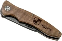 Böker Tirpitz Damast Wood 42 Limited Edition 110197DAM Couteau De Chasse -Optimal Couteaux Magasin BO110197DAM 05 boker