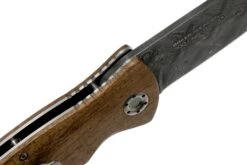 Böker Tirpitz Damast Wood 42 Limited Edition 110197DAM Couteau De Chasse -Optimal Couteaux Magasin BO110197DAM 07 boker