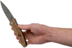 Böker Tirpitz Damast Wood 42 Limited Edition 110197DAM Couteau De Chasse -Optimal Couteaux Magasin BO110197DAM 09 boker