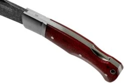 Böker Boxer 111025DAM Damascus, Micarta Couteau De Gentleman, Raphael Durand Design -Optimal Couteaux Magasin BO111025DAM 07 boker