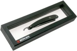 Böker Manufaktur Ebony Damascus Rasoir Coupe-chou 140609DAM -Optimal Couteaux Magasin BO140609DAM 07 boker