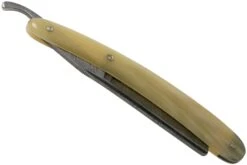 Böker Manufaktur Damascus Horn Rasoir Coupe-choux 140623DAM -Optimal Couteaux Magasin BO140623DAM 06 boker