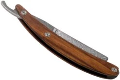 Böker Manufaktur Master Cutter Damascus, Desert Ironwood 140800DAM Rasoir Coupe-choux -Optimal Couteaux Magasin BO140800DAM 04 boker