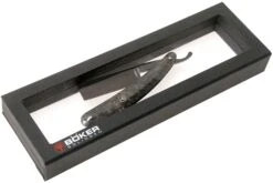 Böker Manufaktur Solingen Black Amboina 140919 Rasoir Coupe-choux -Optimal Couteaux Magasin BO140919 06 boker