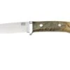 Bark River Classic Drop Point Hunter CPM S45VN Buckeye Burl, Couteau Fixe