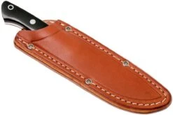 Bark River Mini Aurora CPM 3V, Black Canvas Micarta, Red Liner -Optimal Couteaux Magasin BRK06 025BRKC RL 07 bark river brk06 025brkc rl 07