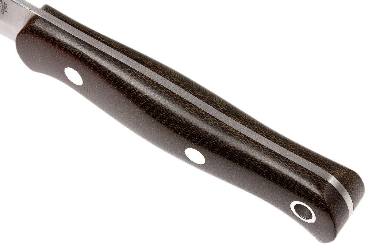 Bark River Ultra-Lite Bushcrafter CPM 3V, Green Canvas Micarta 5 Bark River Ultra-Lite Bushcrafter CPM 3V, Green Canvas Micarta – Image 5