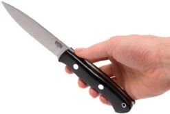 Bark River Aurora LT A2, Black Canvas Micarta -Optimal Couteaux Magasin BRK06 113BRKC 06 bark river brk06 140brkc 06