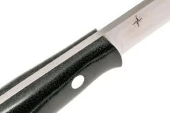 Bark River Aurora 3V, Black Canvas Micarta Couteau Bushcraft -Optimal Couteaux Magasin BRK06 122 3VBLC 05 bark river brk06 122 3vblc 05