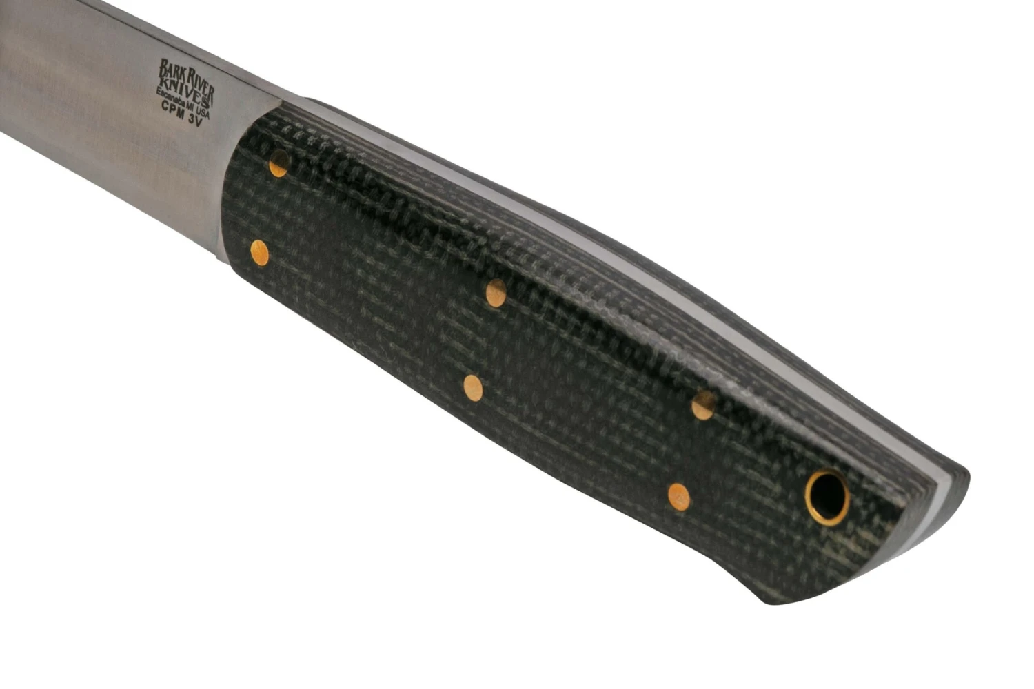 Bark River Puukko CPM 3V Duskdog Canvas Micarta Couteau Puukko 4 Bark River Puukko CPM 3V Duskdog Canvas Micarta Couteau Puukko – Image 4