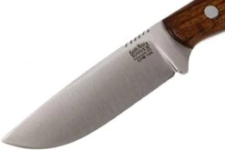 Bark River Bravo Necker II CPM 154CM, Desert Ironwood, Brown Sheath -Optimal Couteaux Magasin BRK07 002DIW2 03 bark river brk07 002diw2 03