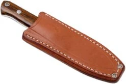 Bark River Bravo Necker II CPM 154CM, Desert Ironwood, Brown Sheath -Optimal Couteaux Magasin BRK07 002DIW2 07 bark river brk07 002diw2 07