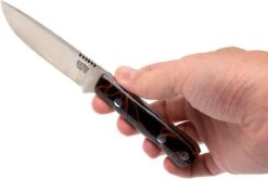 Bark River Bravo Necker II CPM 154CM, Lava Flow Kirinite, Black Sheath -Optimal Couteaux Magasin BRK07 002LFK 06 bark river brk07 002lfk 06