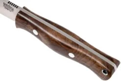 Bark River Gunny Scandi CPM 3V, American Walnut, Brown Sheath -Optimal Couteaux Magasin BRK07 024AMW 05 bark river brk07 024gamw 05