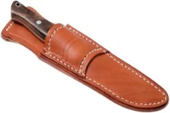 Bark River Gunny Scandi CPM 3V, American Walnut, Brown Sheath -Optimal Couteaux Magasin BRK07 024AMW 07 bark river brk07 024gamw 07