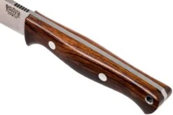 Bark River Gunny Scandi CPM 3V, Desert Ironwood, Brown Sheath -Optimal Couteaux Magasin BRK07 024DIW 05 bark river brk07 024diw 05